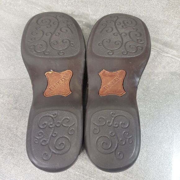 BORN Mindy Leather Buckle Moc Loafer Women's Size 6 / 36.5 Flat Shoes - Picture 7 of 11